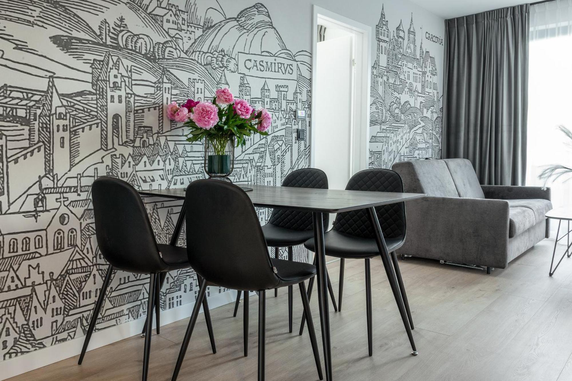 Inpoint Apartments G15 Near Old Town & Kazimierz District & Parking Option Krakow Room photo